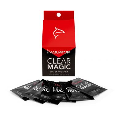 AQUATOP Clear Magic Water Polisher - Safe for Freshwater and Saltwater Aquariums (6 Pack), CMP-CRT